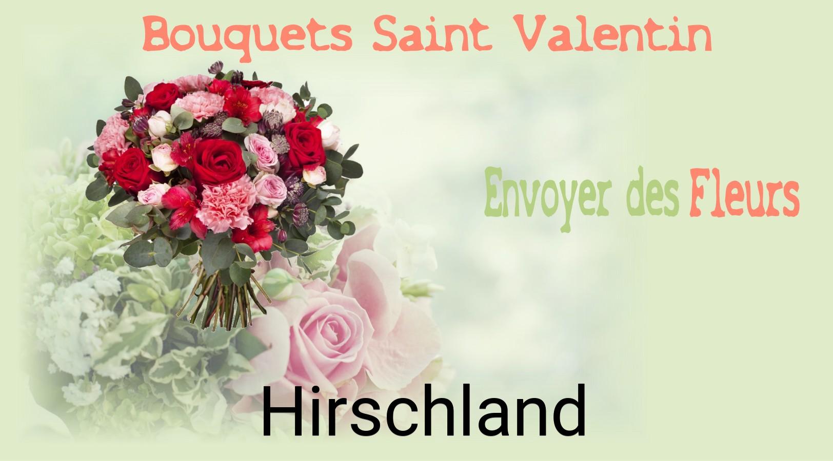 Roses de Saint-Valentin livrées à Hirschland